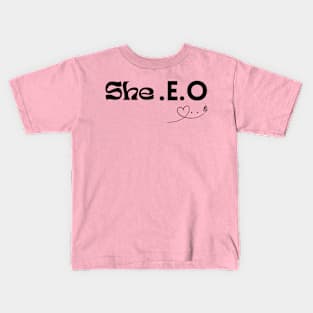 She.E.O Kids T-Shirt